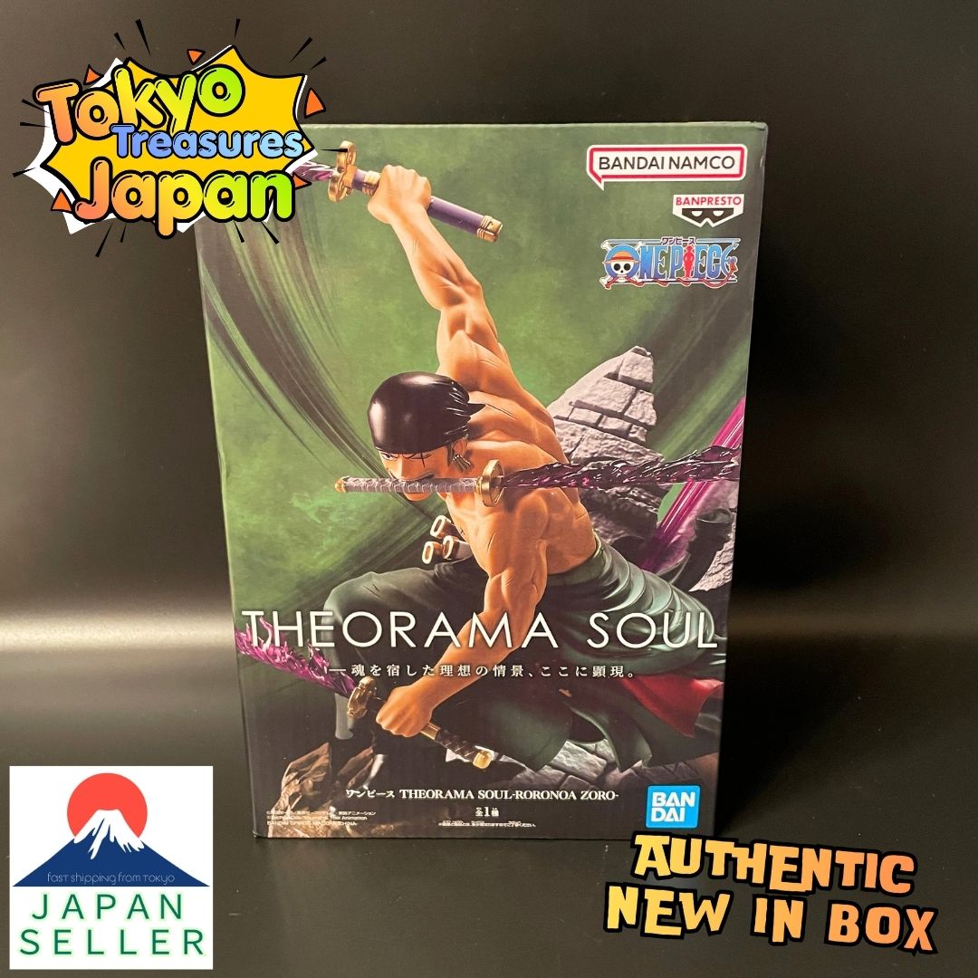 One Piece THEORAMA SOUL - Roronoa Zoro - Authentic Japanese Banpresto