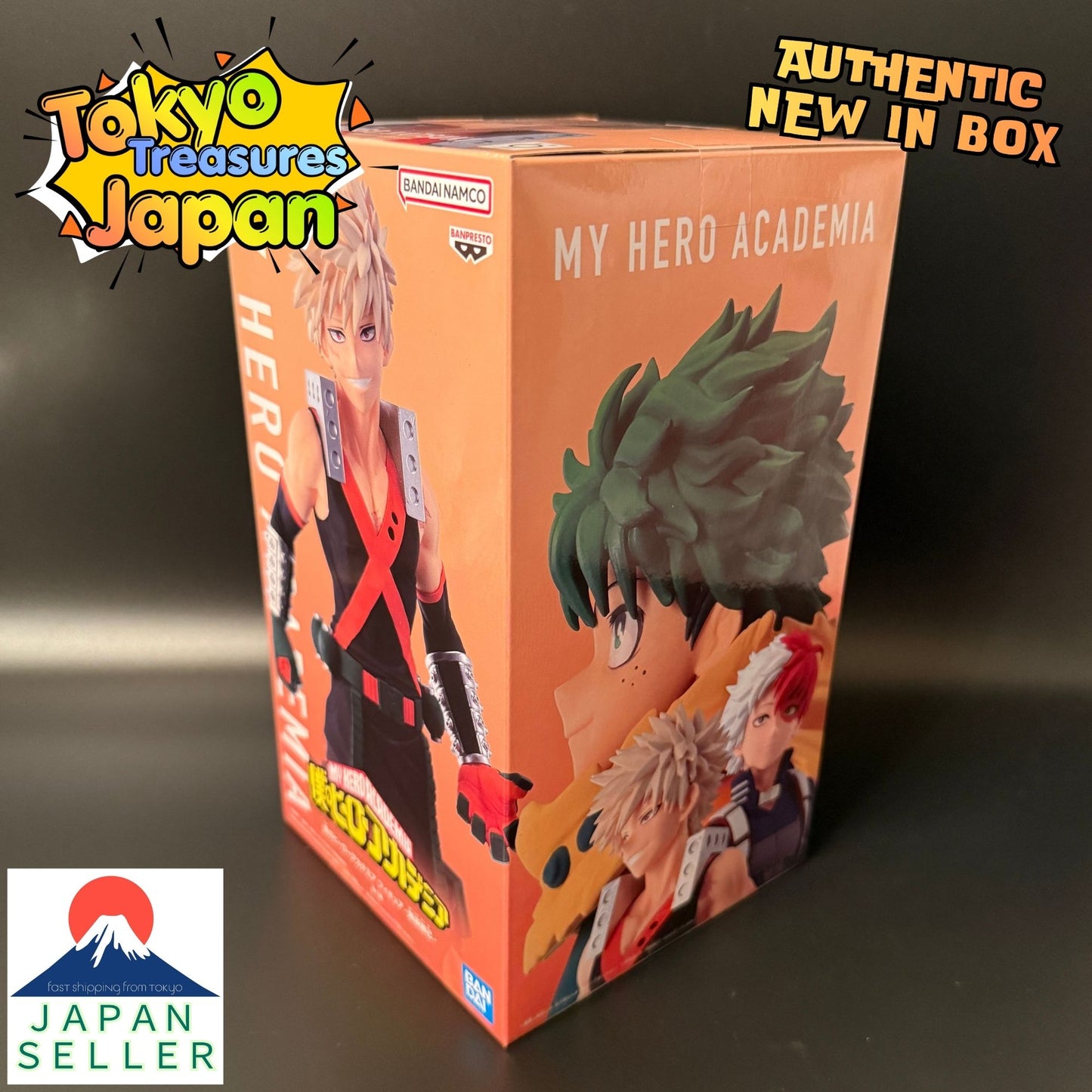 My Hero Academia Figure-Katsuki Bakugo-Authentic Japan Anime Banpresto