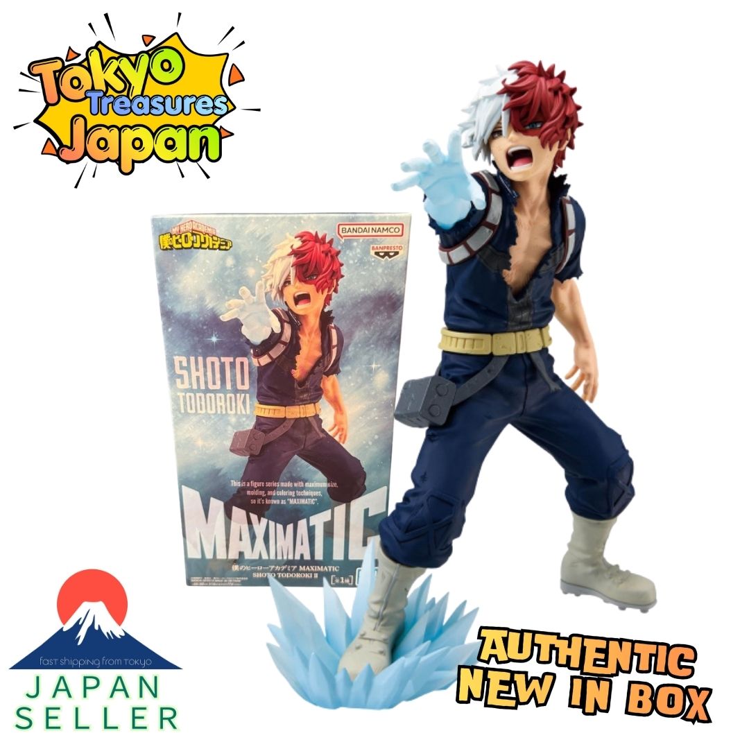 My Hero Academia MAXIMATIC SHOTO TODOROKI II Authentic Japan Banpresto