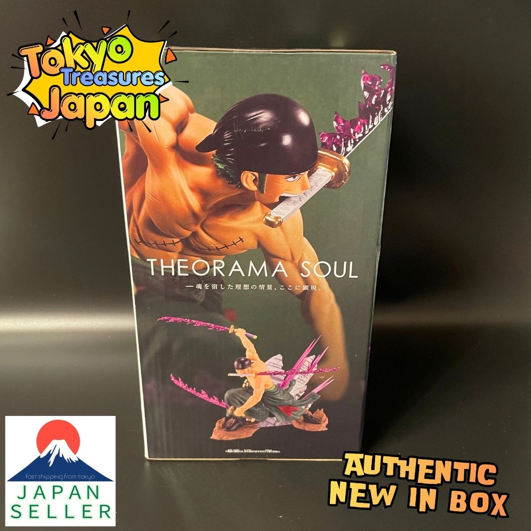 One Piece THEORAMA SOUL - Roronoa Zoro - Authentic Japanese Banpresto