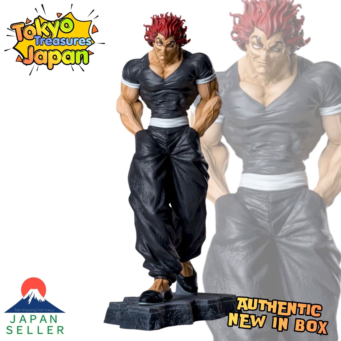 Baki-Dou Luminasta: Yujiro Hanma Authentic Japanese Sega