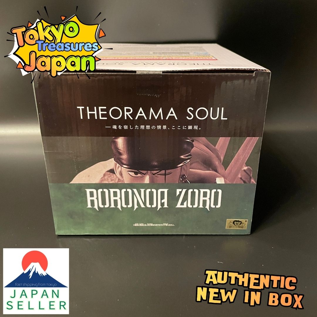 One Piece THEORAMA SOUL - Roronoa Zoro - Authentic Japanese Banpresto