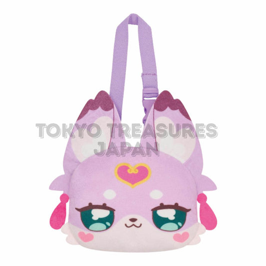 Detective Precure! Strap-Attached Face-Shaped Plush Pouch Mashutan