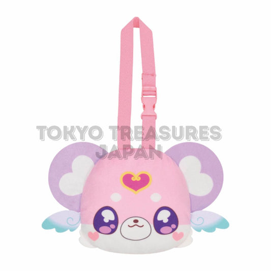 Detective Precure! Strap-Attached Face-Shaped Plush Pouch Pochitan