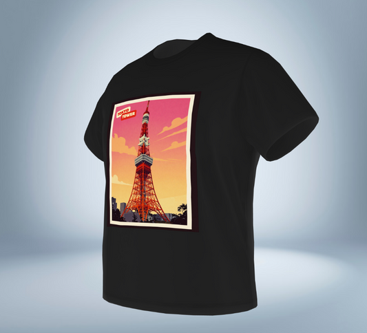 Tokyo Memories Vintage T-Shirt（Black）Original Tokyo Treasures Japan