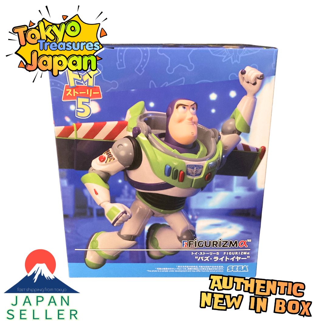 Disney Toy Story 5 FIGURIZMα "Buzz Lightyear" Authentic Japanese Sega