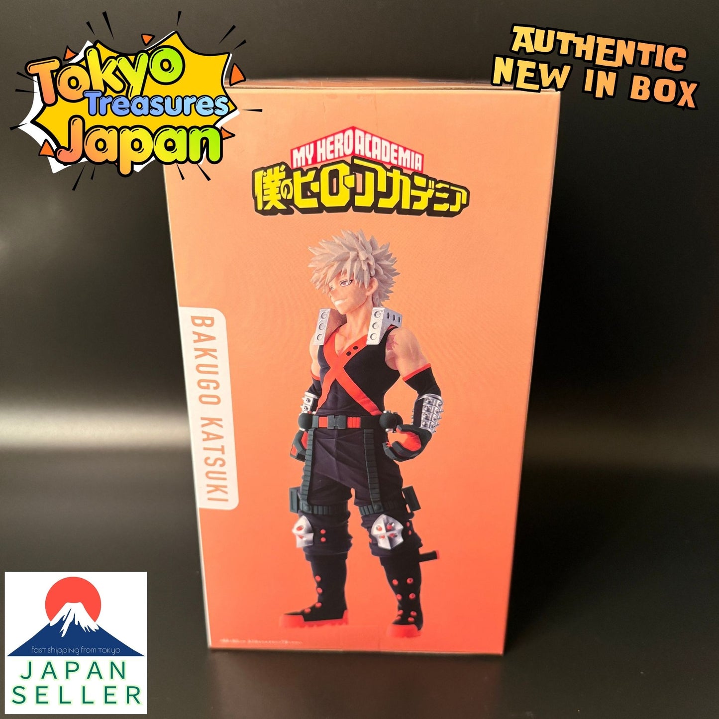 My Hero Academia Figure-Katsuki Bakugo-Authentic Japan Anime Banpresto
