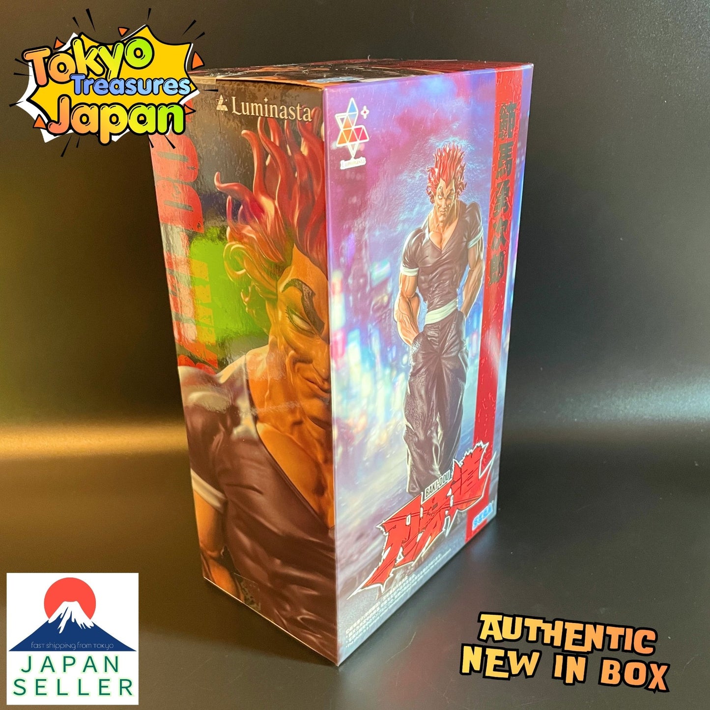 Baki-Dou Luminasta: Yujiro Hanma Authentic Japanese Sega