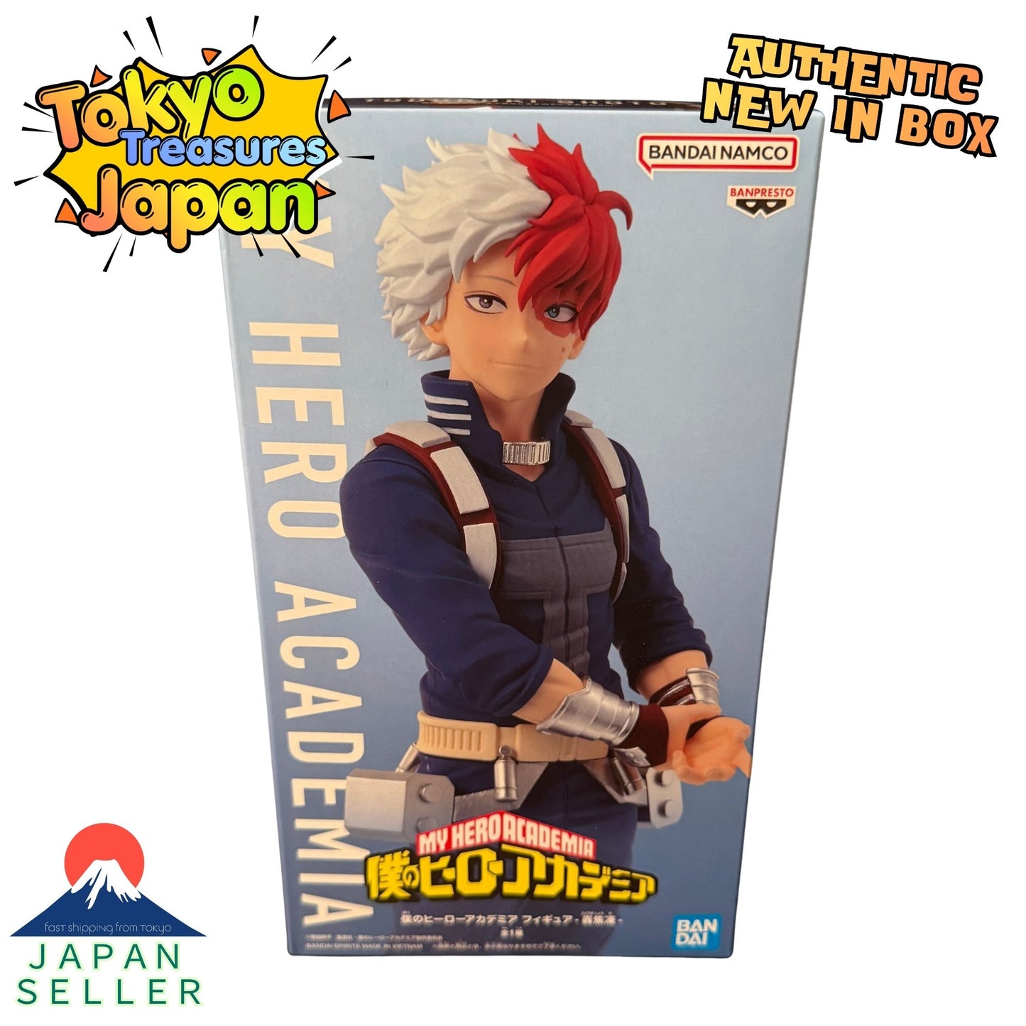 My Hero Academia Figure -Todoroki Shoto-Authentic Japan Anime Banpresto