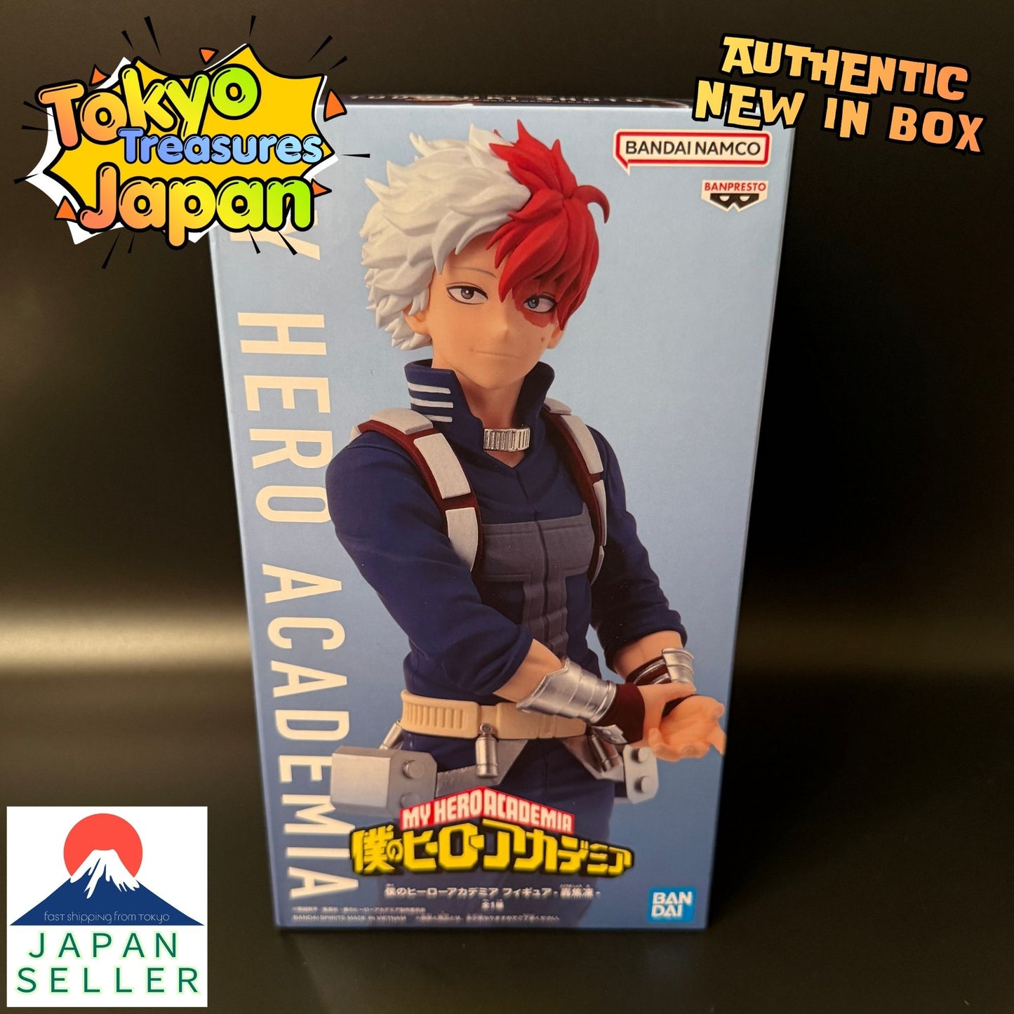 My Hero Academia Figure -Todoroki Shoto-Authentic Japan Anime Banpresto