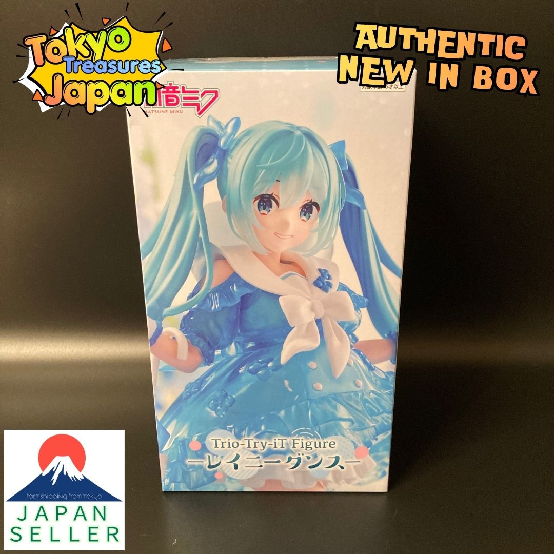 "Hatsune Miku Series" Trio-Try-iT Figure - Rainy Dance - Authentic FuRyu