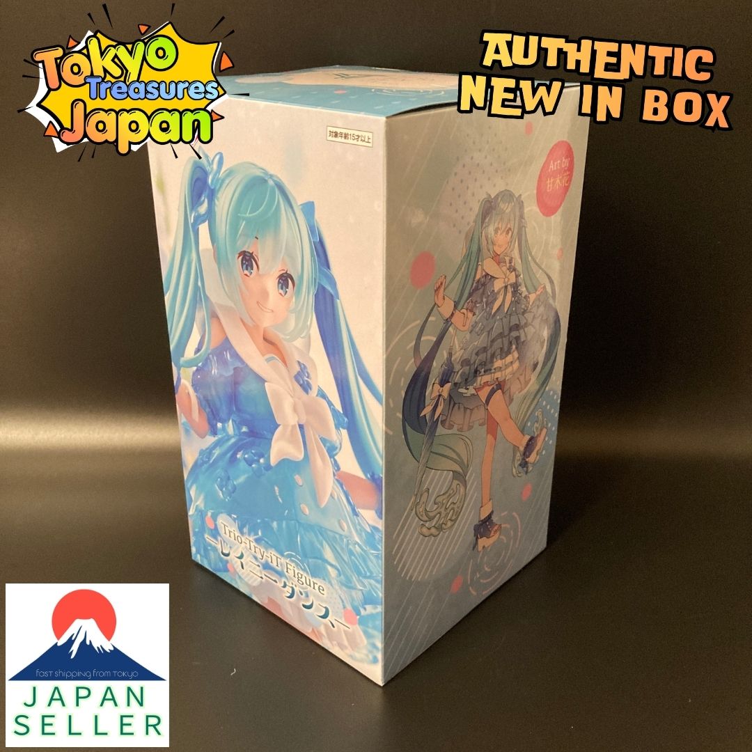 "Hatsune Miku Series" Trio-Try-iT Figure - Rainy Dance - Authentic FuRyu