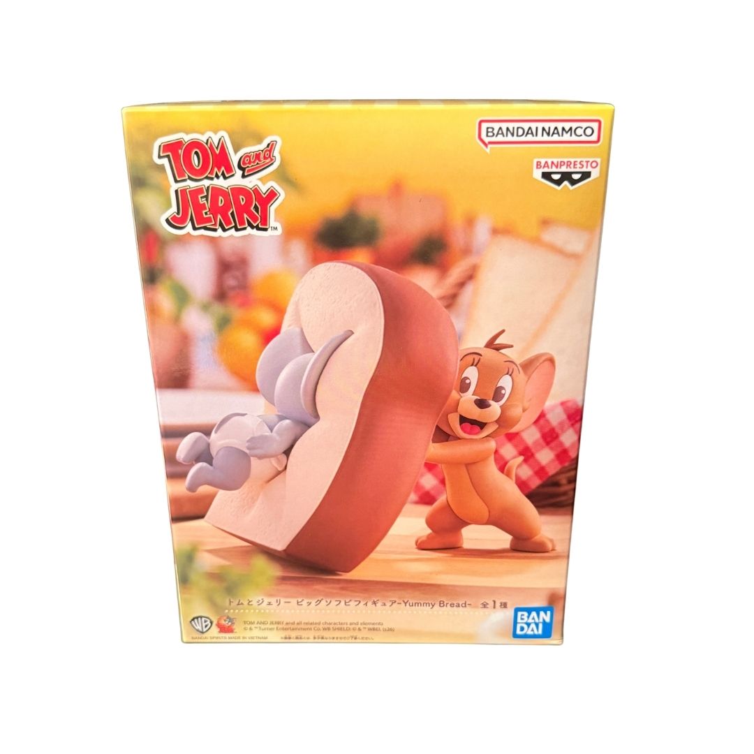 Tom and Jerry Big Soft Vinyl Figure -Yummy Bread-Authentic Anime