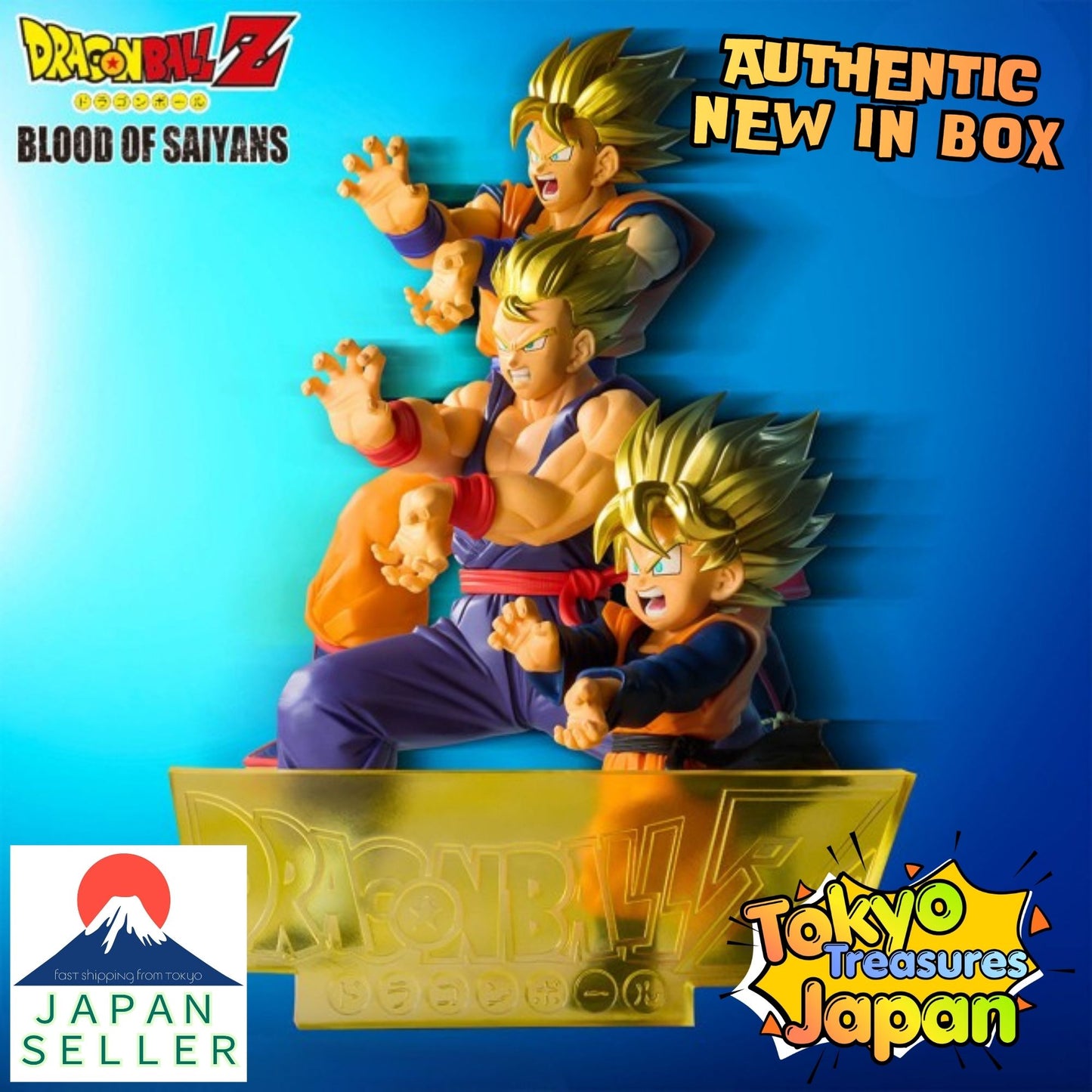 Dragon Ball Z BLOOD OF SAIYANS -Super Saiyan Son Goku-Authentic Japan