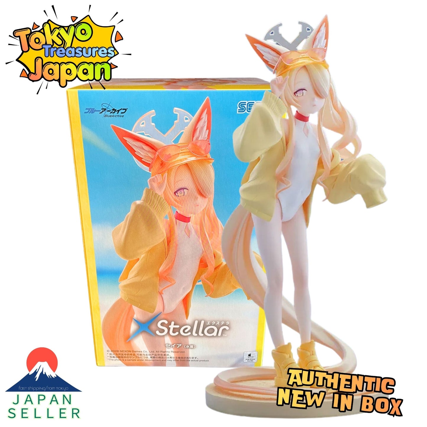 Blue Archive x Stellar: Seia (Swimsuit Ver.) Authentic Japanese Sega
