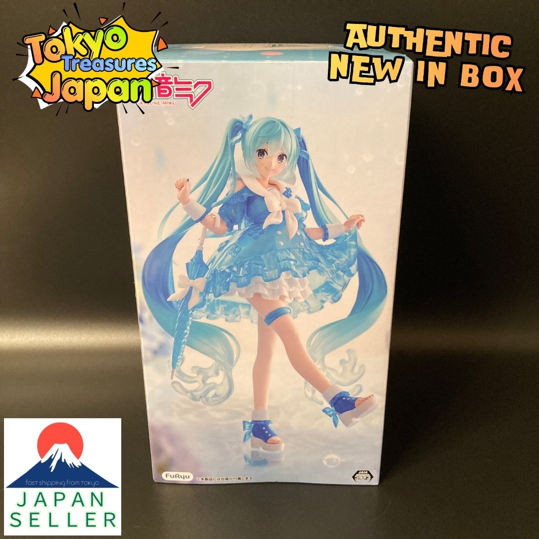 "Hatsune Miku Series" Trio-Try-iT Figure - Rainy Dance - Authentic FuRyu