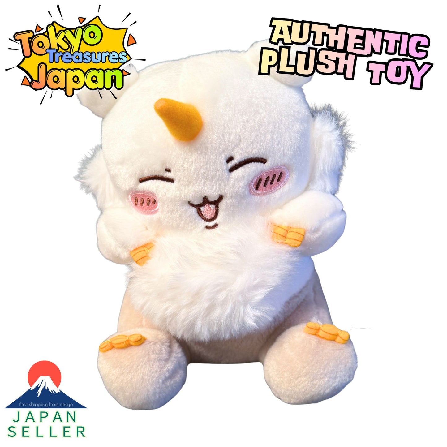 Chiikawa "Ano-ko" BIG Plush Toy - Smiling Ver. (Approx. 25cm)