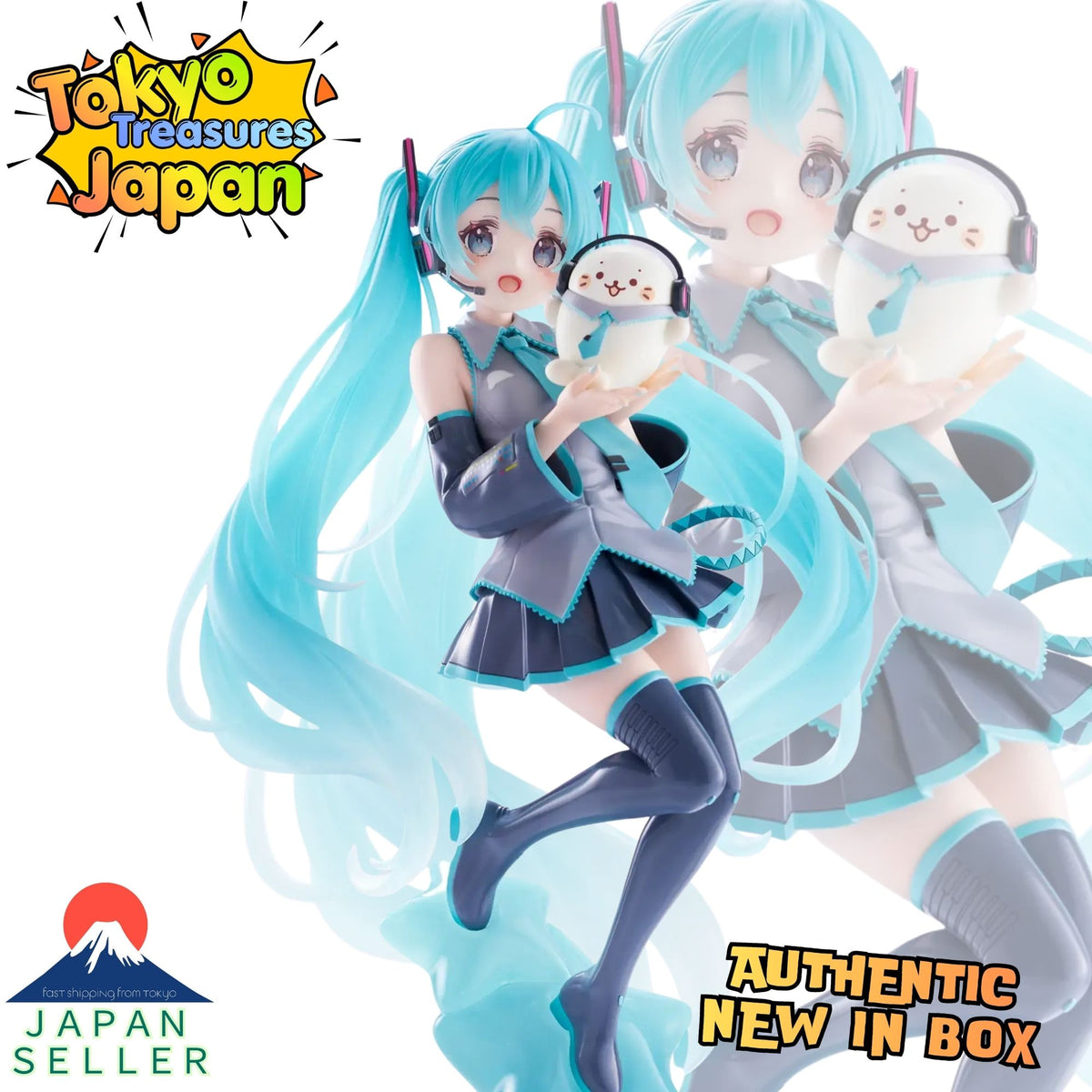 Hatsune Miku Series: Exc∞d Creative Figure – Hatsune Miku x Sirotan – Authentic