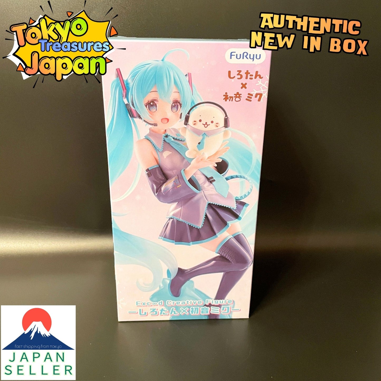 Hatsune Miku Series: Exc∞d Creative Figure – Hatsune Miku x Sirotan – Authentic