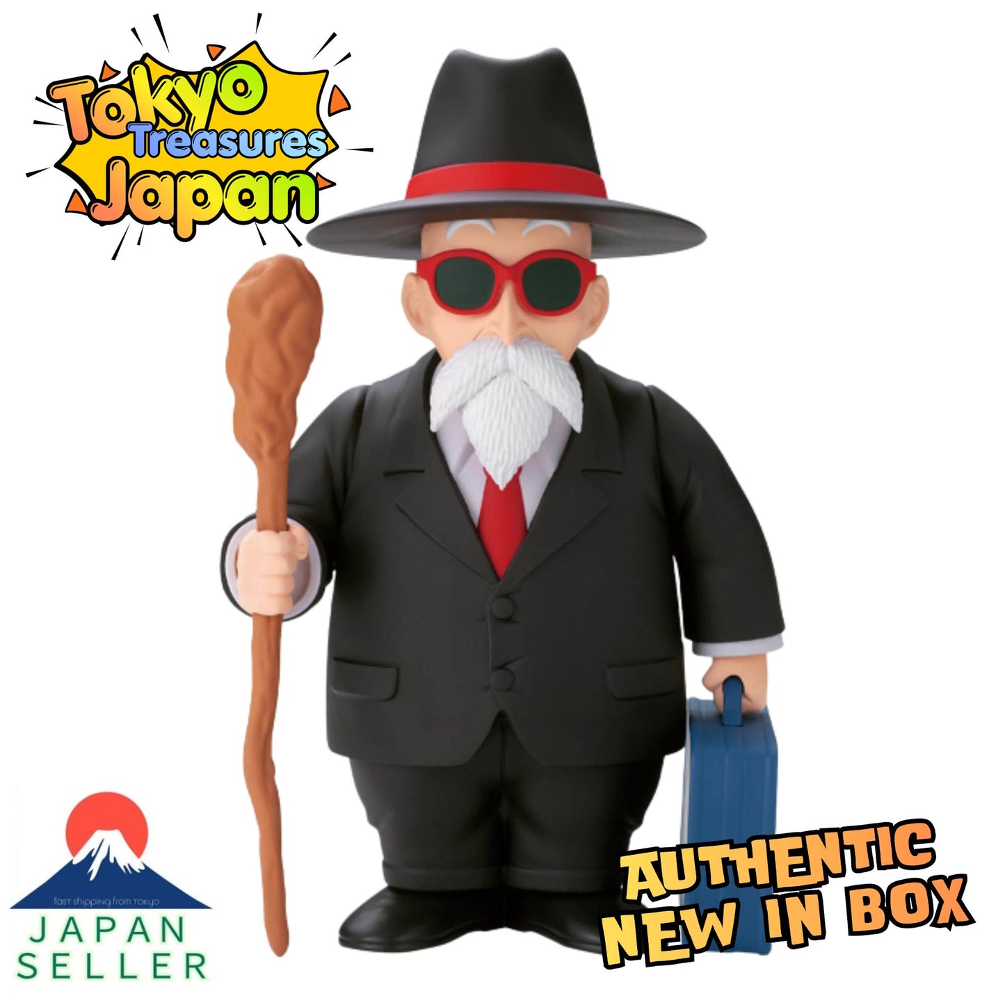 Dragon Ball SOFVIMATES ~Master Roshi (Suit Style)~ Authentic Japan Anime