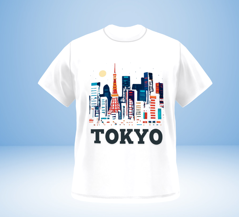 Tokyo Logo Collection T-Shirt Ver.2 White Tokyo Treasures Japan