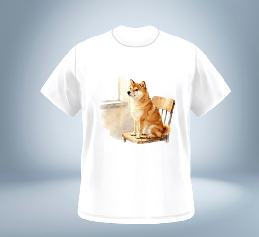 Dog Life Series Ver.1 T-Shirt（White）Tokyo Treasures Japan