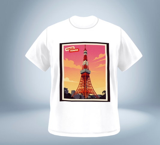 Tokyo Memories Vintage T-Shirt（White）Original Tokyo Treasures Japan