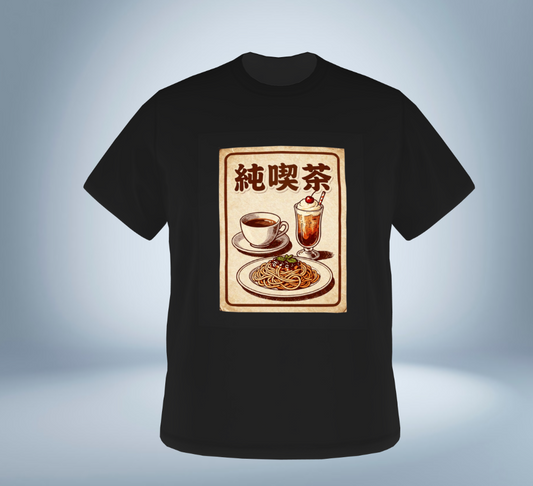 Showa Memories Collection Ver.1 T-Shirt（Black）Tokyo Treasures Japan