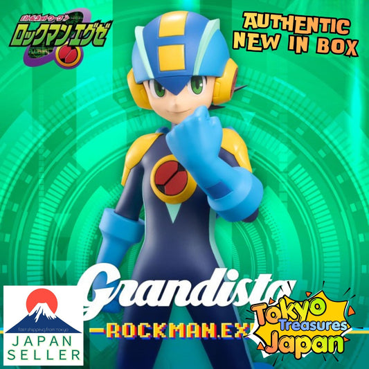 Rockman EXE Grandista -ROCKMAN.EXE-Authentic Japan Figure Banpresto