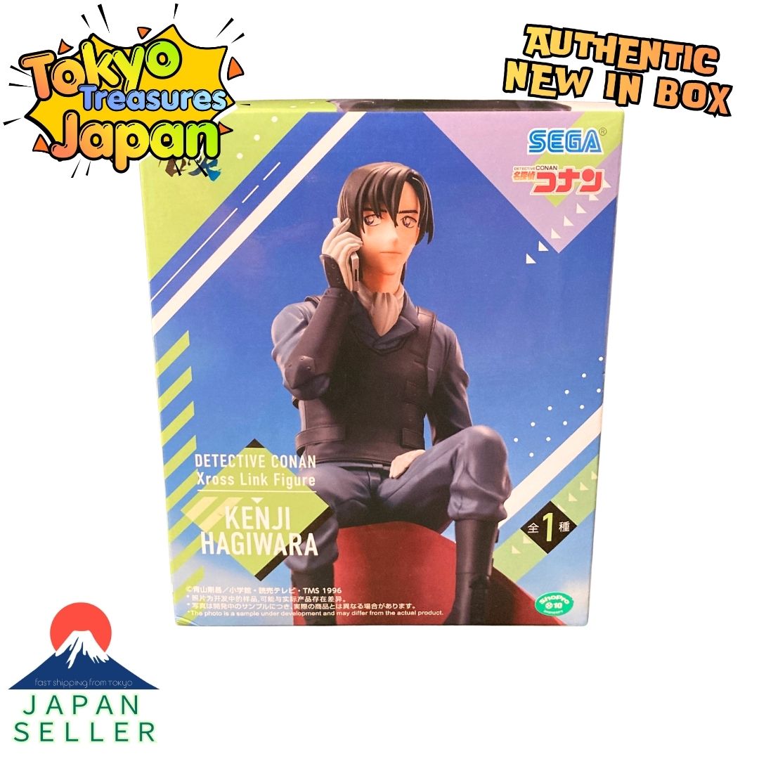 Detective Conan XrossLink Figure Kenji Hagiwara Sega Authentic Japan Anime