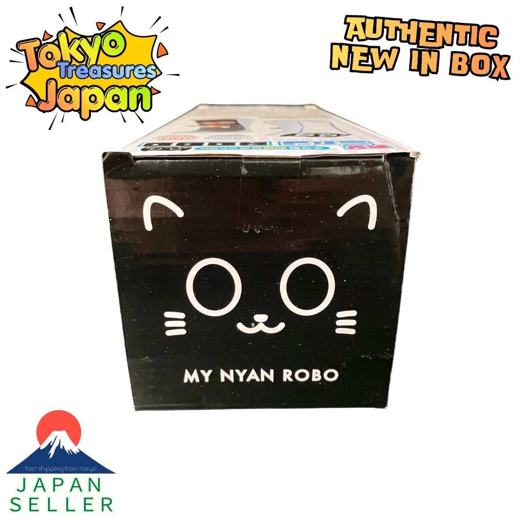 Cat-Style Serving Robot RC "MY Nyan ROBO" (Infrared Control / USB Rechargeable)