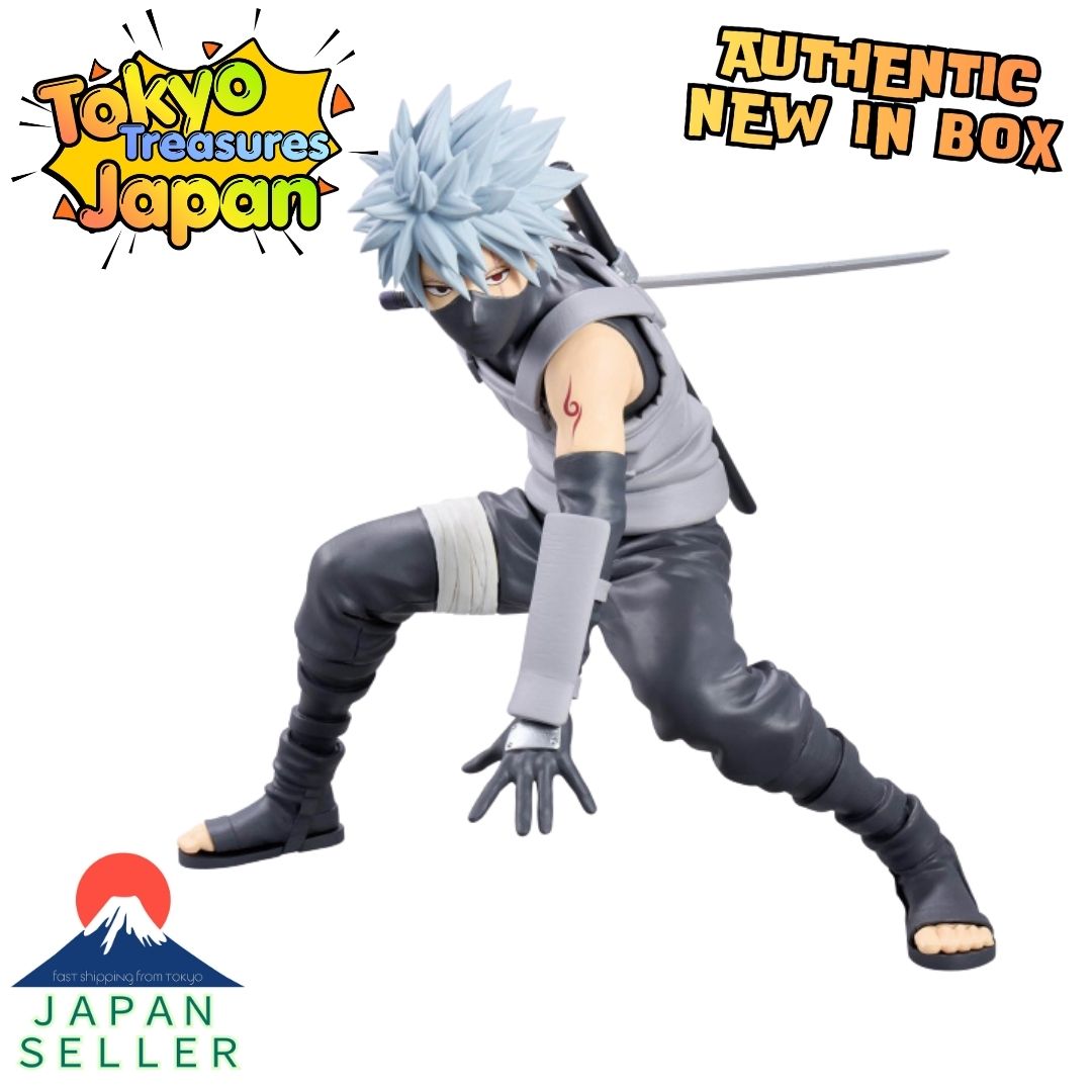 NARUTO Shippuden Grandista -HATAKE KAKASHI- II Authentic Japan Banpresto