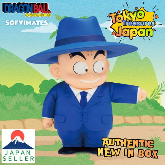 Dragon Ball SOFVIMATES ~Krillin (Suit Style)~ Authentic Japan Anime