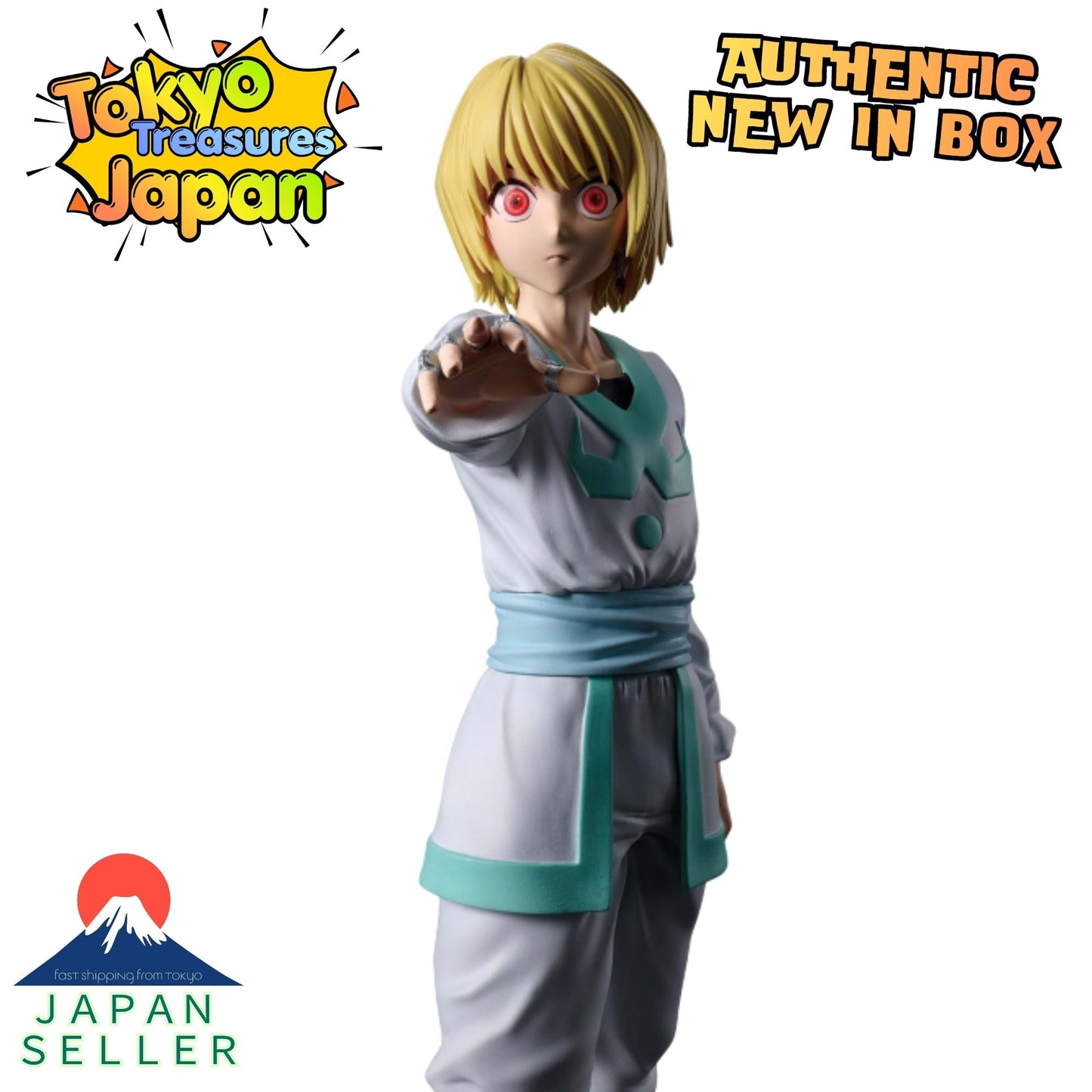 HUNTER×HUNTER HUNTING ARCHIVES Kurapika-Emperor Time-Authentic Japan