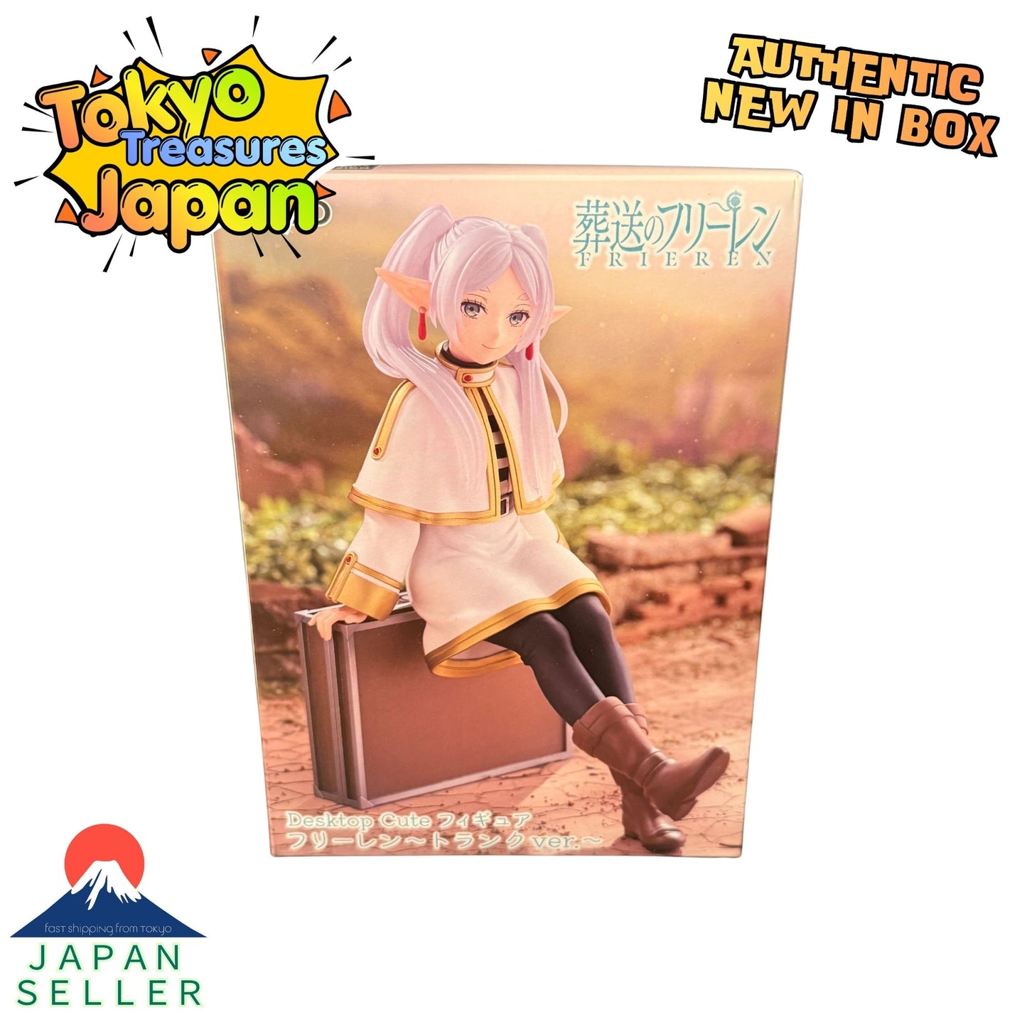 Frieren: Beyond Journey's End Desktop Cute Figure - Frieren ~Trunk ver.~Authentic