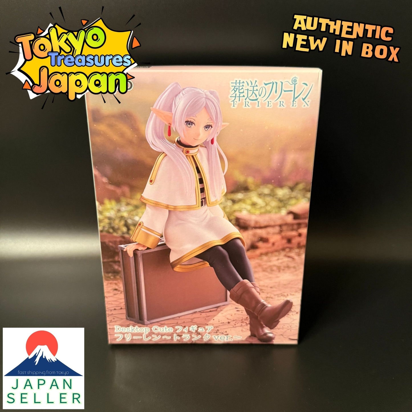 Frieren: Beyond Journey's End Desktop Cute Figure - Frieren ~Trunk ver.~Authentic