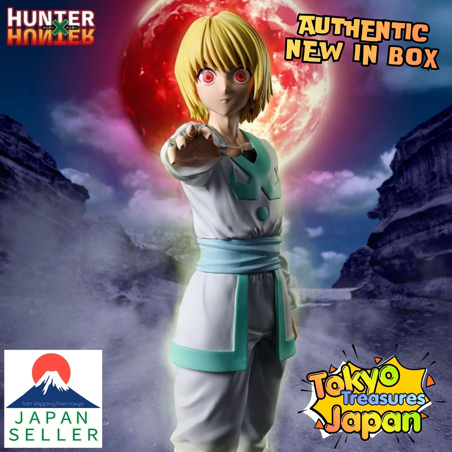 HUNTER×HUNTER HUNTING ARCHIVES Kurapika-Emperor Time-Authentic Japan