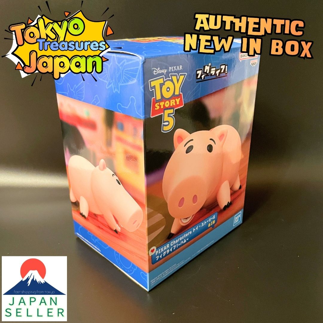 PIXAR Characters Toy Story 5 Fig-Life! - Hamm - Authentic Banpresto