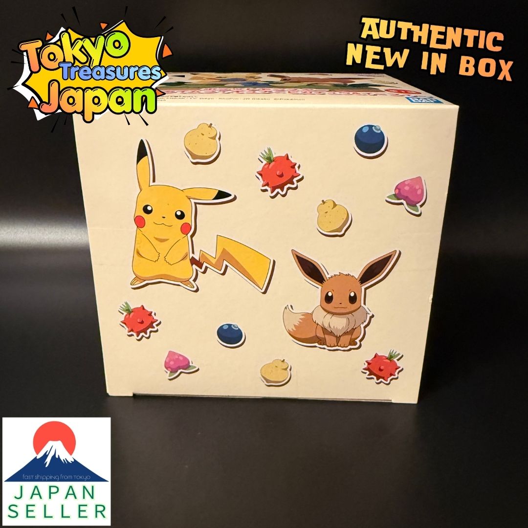Pokémon Munching Time Figure ~Pikachu&Eevee~Authentic Japan Anime