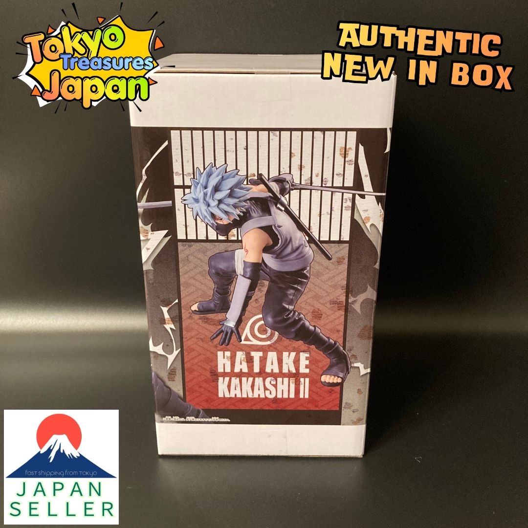 NARUTO Shippuden Grandista -HATAKE KAKASHI- II Authentic Japan Banpresto