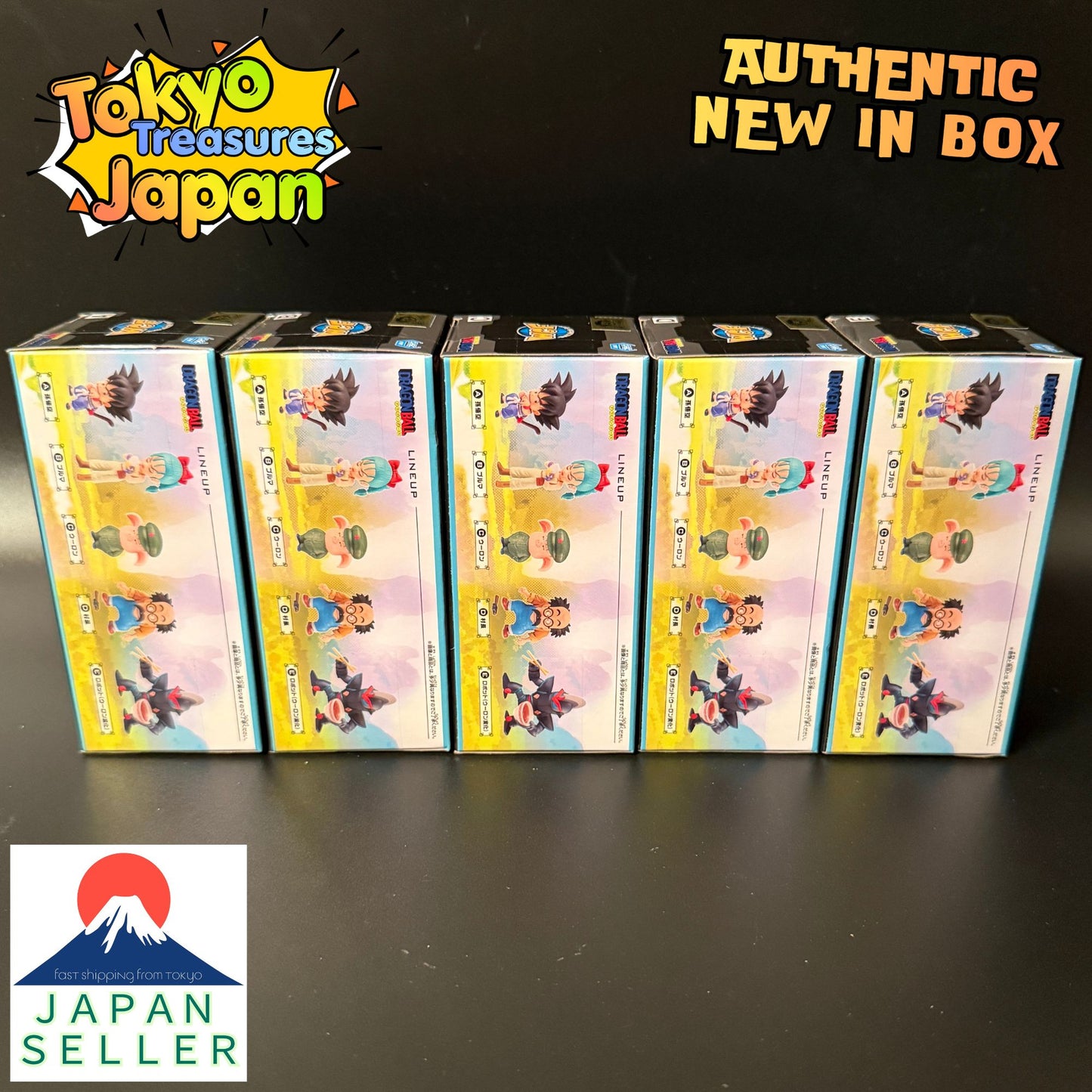 Dragon Ball World Collectable Figure -Childhood Arc2- [Set of 5] Banpresto