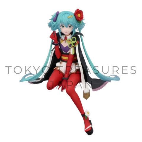 Hatsune Miku Noodle Stopper Figure Flower Fairy-Camellia Authentic Japan Taito