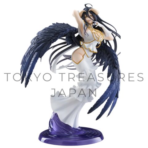 Overlord T-most Albedo Figure - Pure White Devil ver. Authentic Japan Anime Taito