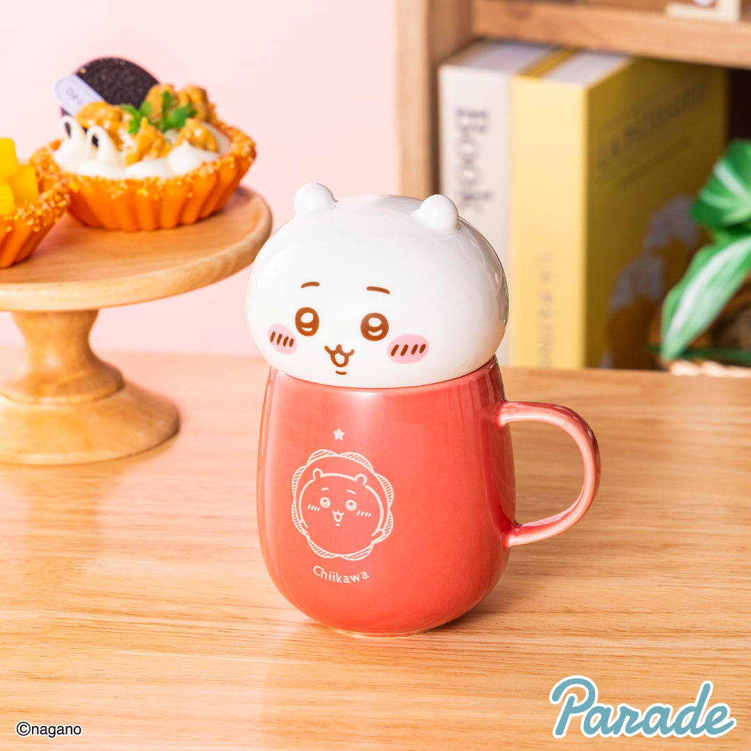 Chiikawa Face-Lid Mug (Available in 3 Styles) Authentic Japanese Parade