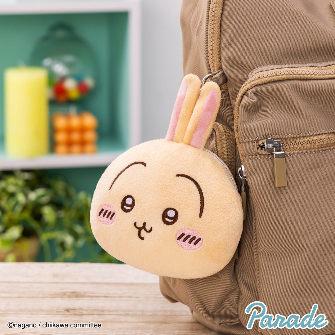 Chiikawa Plush Pass Case Pouch (Approx. 14cm) Authentic Japanese