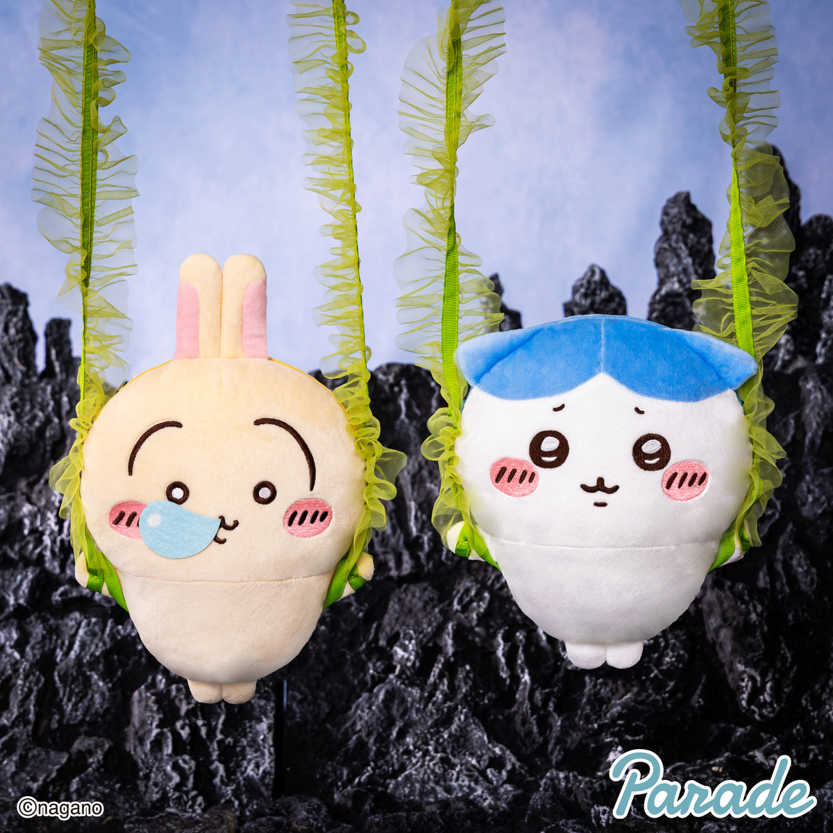 "Chiikawa: The Secret of the Mermaid Island" Movie – Kombu-Wrapped Style Plush Shoulder Bag