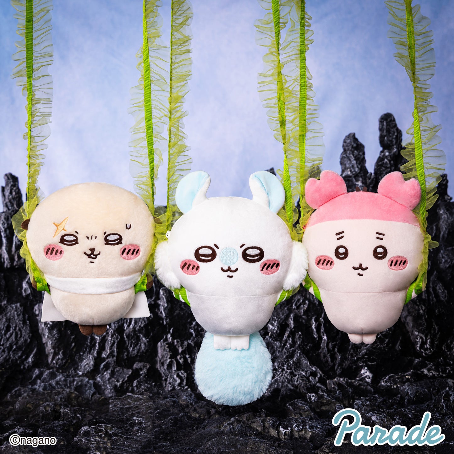 "Chiikawa: The Secret of the Mermaid Island" Movie – Kombu-Wrapped Style Plush Shoulder Bag