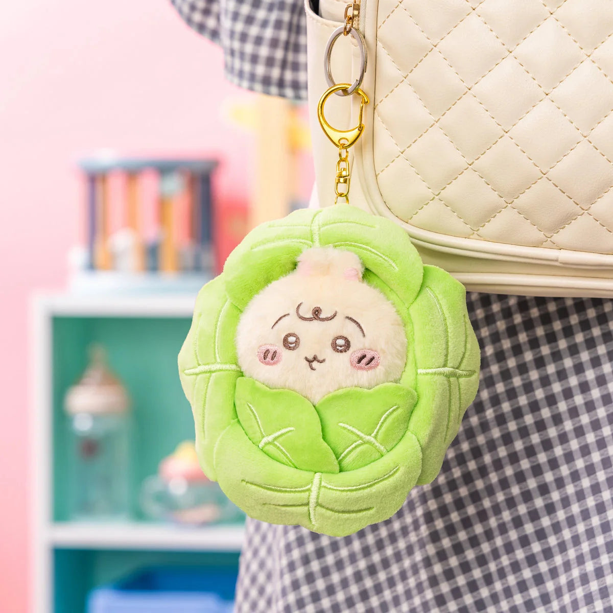 Chiikawa Baby: Usagi Mascot Wrapped in Cabbage Authentic Japanese Plush