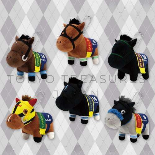 Thoroughbred Collection Mascot Ball Chain 33 [Set of 6]