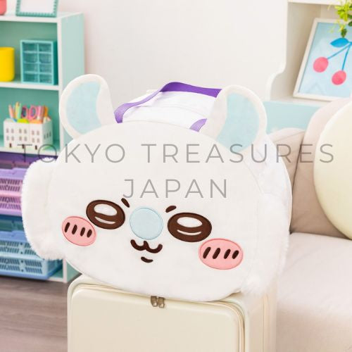 Chiikawa Face Big Boston Bag② (Momonga) Authentic Japan Anime Parade